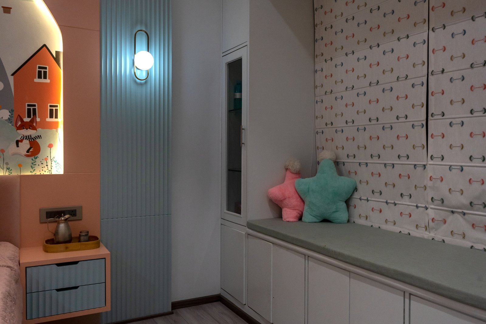 Pastel Playhaven — Whimsical Kids Bedroom