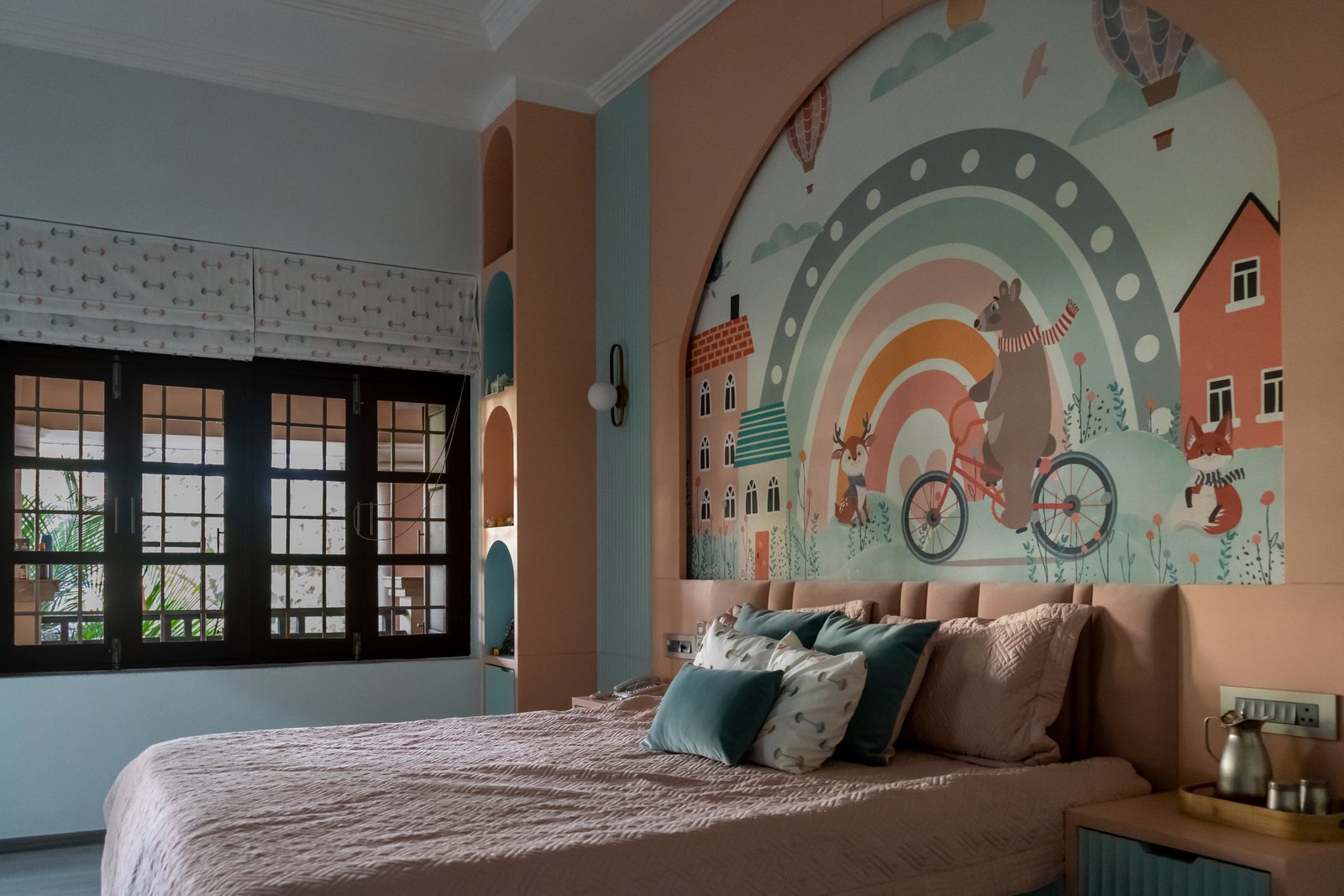 Pastel Playhaven — Whimsical Kids Bedroom