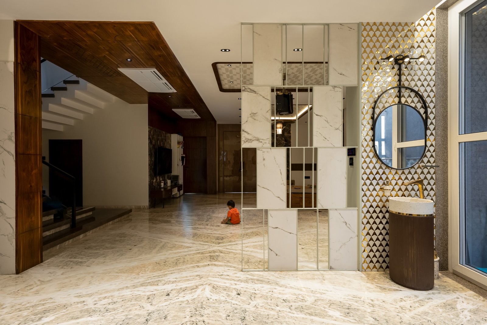 Nitesh Agrawal Residence — Contemporary Duplex Villa